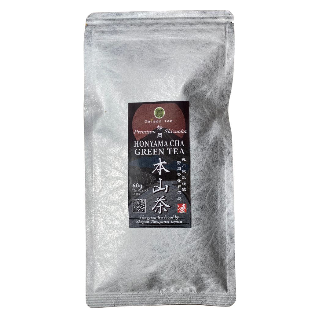 Honyama Grönt Te, Japanskt grönt te, sencha te, premium te från Shizuoka, Japan