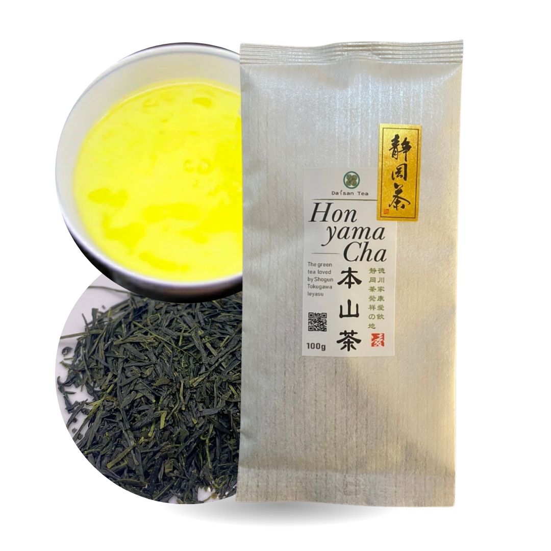 Honyama Grönt Te, Japanskt grönt te, sencha te, premium te från Shizuoka, Japan