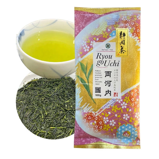 Ryogouchi Sencha – premium japanskt grönt te från Shizuoka, handplockat under första vårskörden